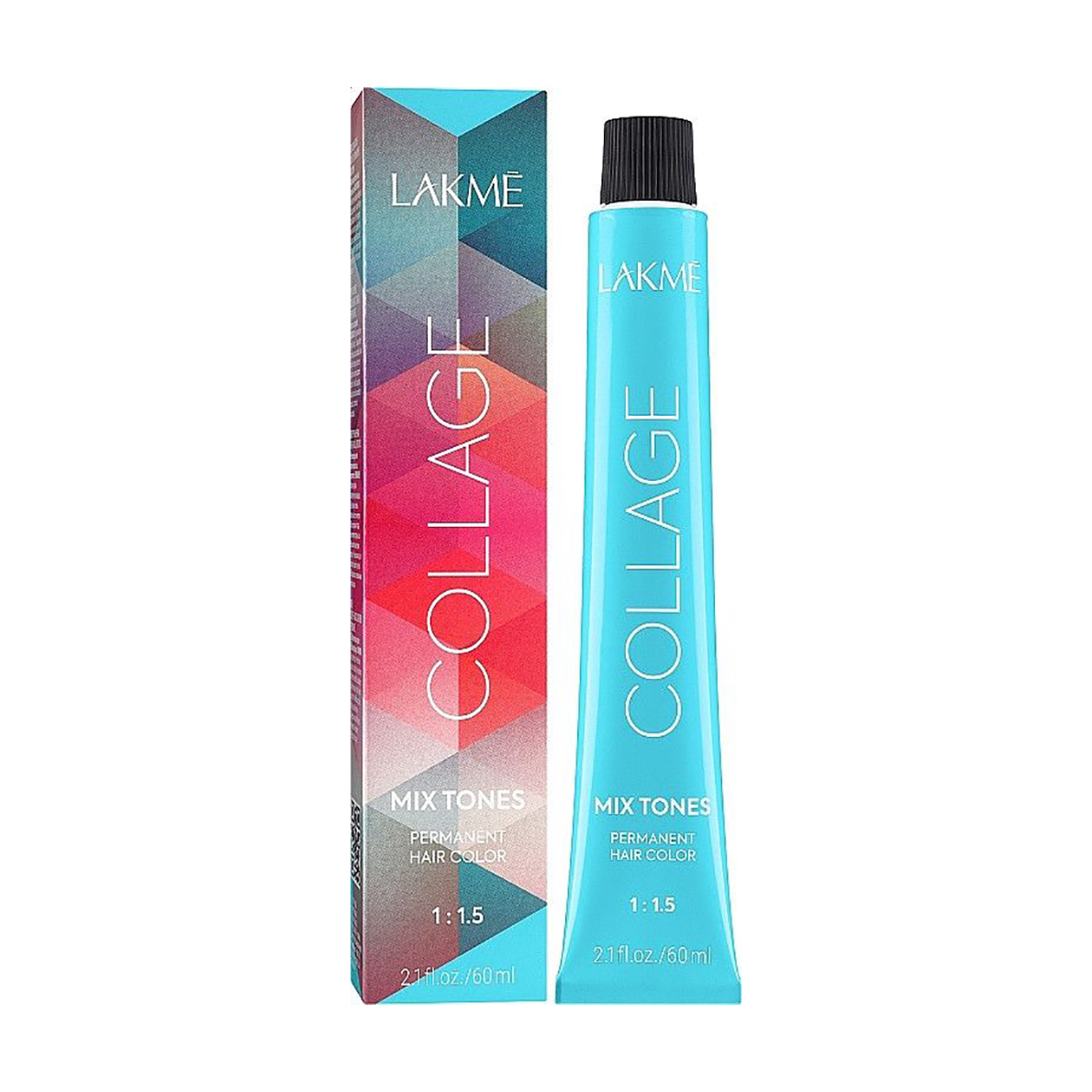 Перманентна фарба для волосся Lakme Collage Mix Tones Permanent Hair Color 0/50, 60 мл